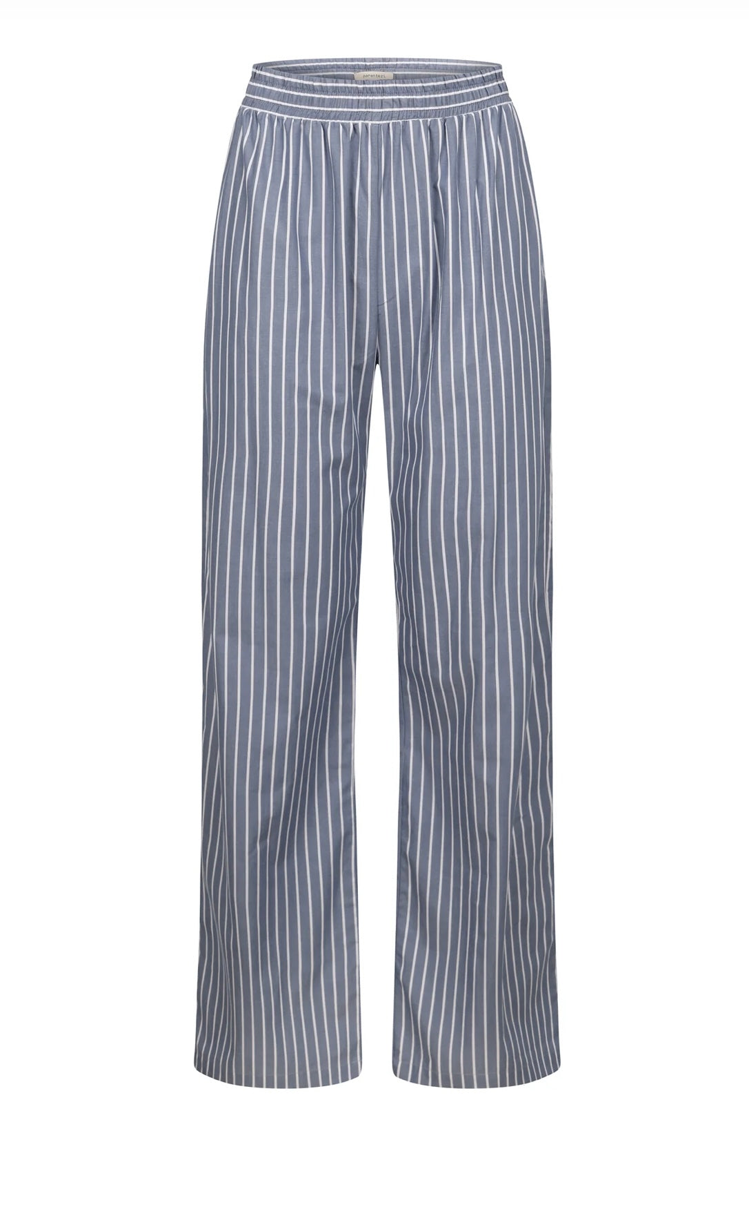 INES PANTS BLUE/WHITHE