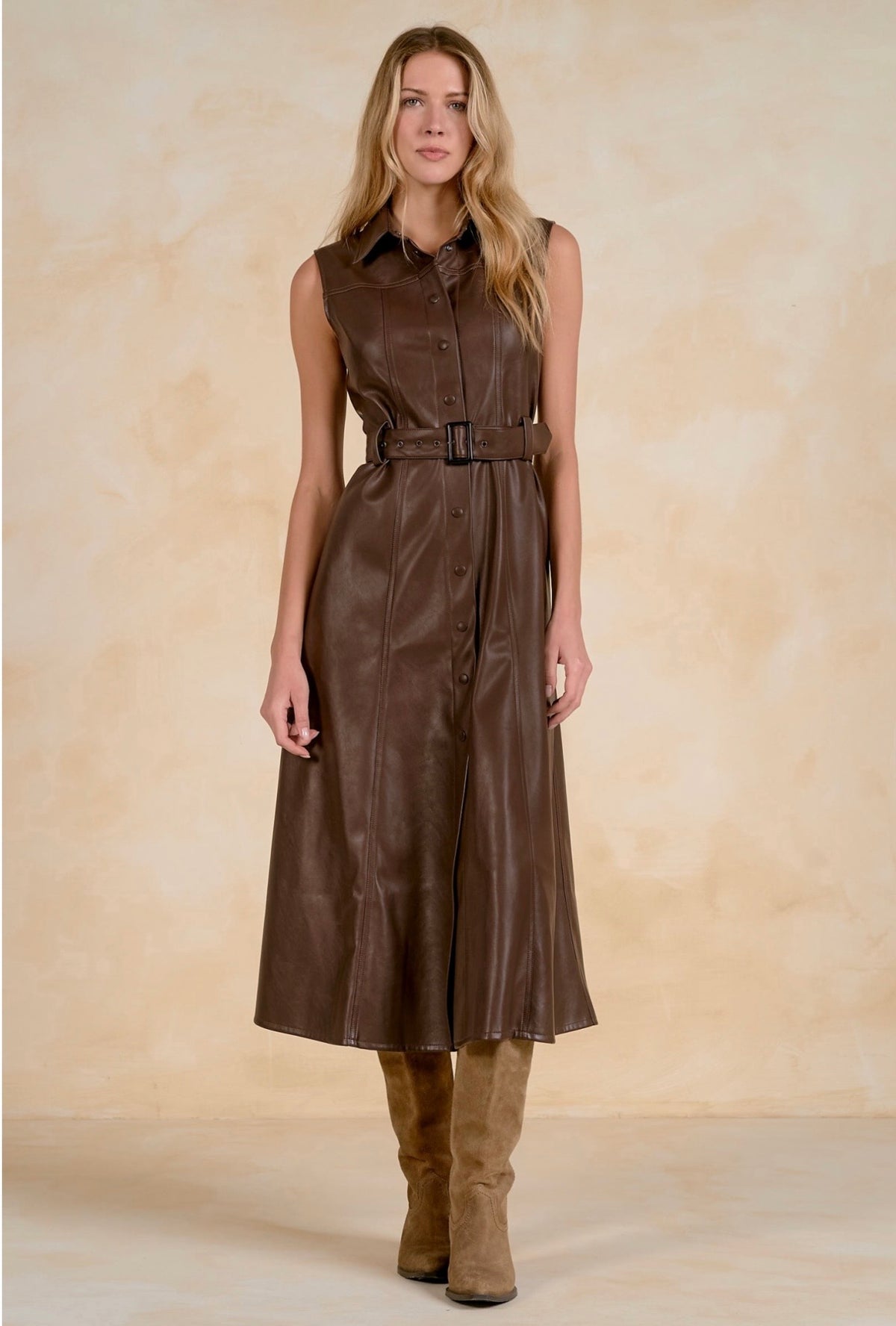 Brown Dress