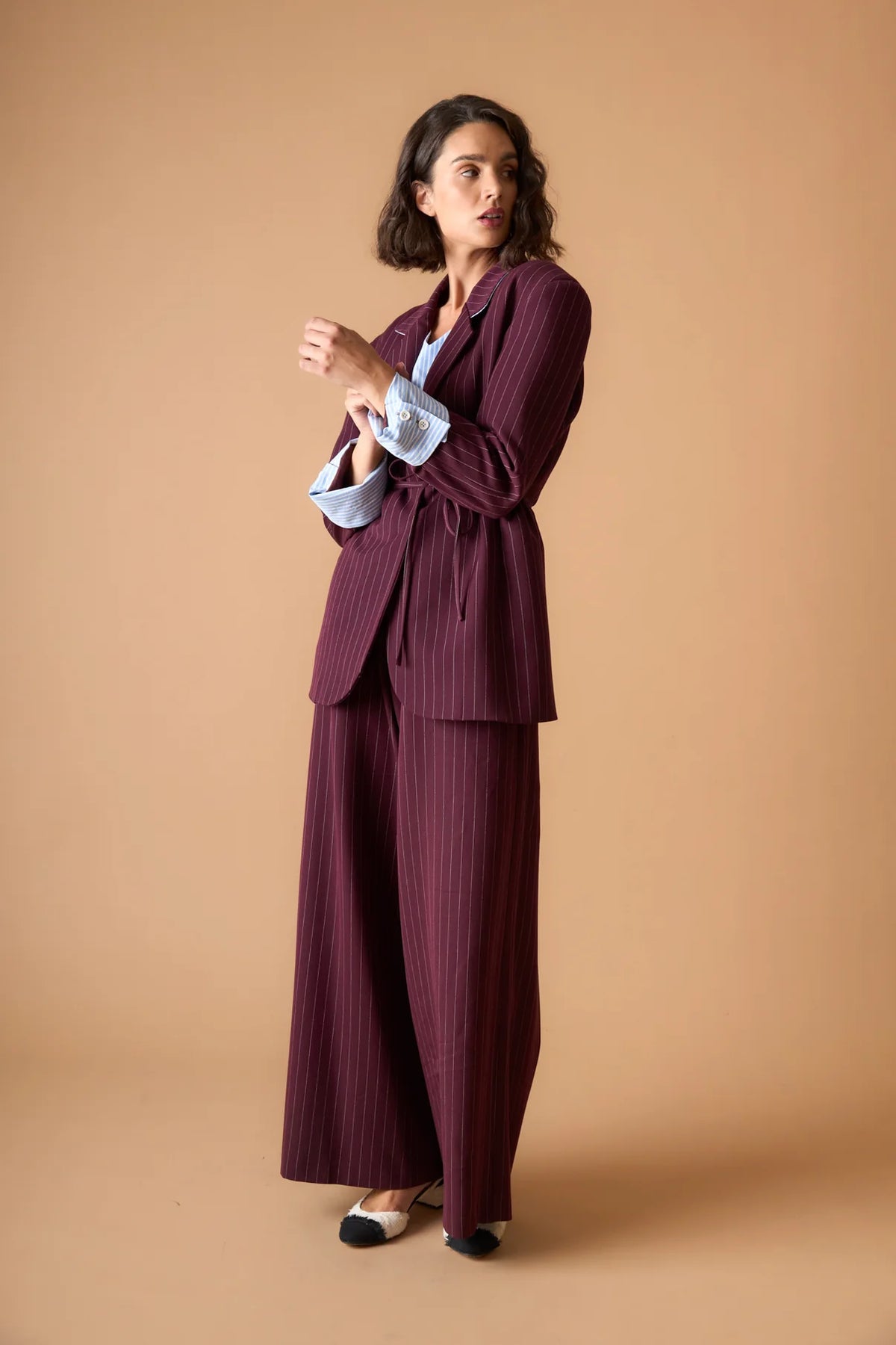 Pantalón Erika Vino