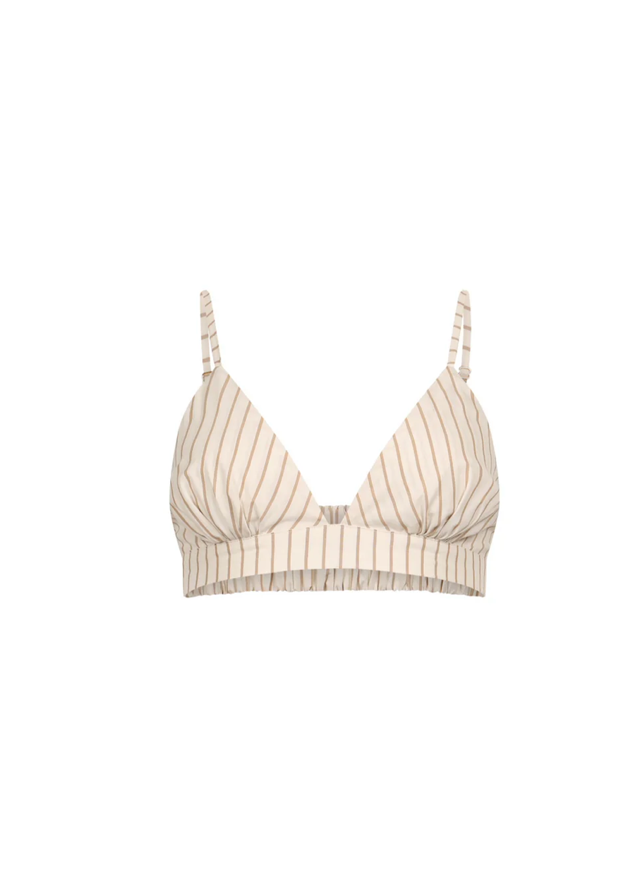 BRIA BRALETTE - IVORY/CAMEL