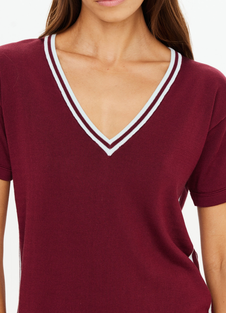 SIENNA V NECK TEE