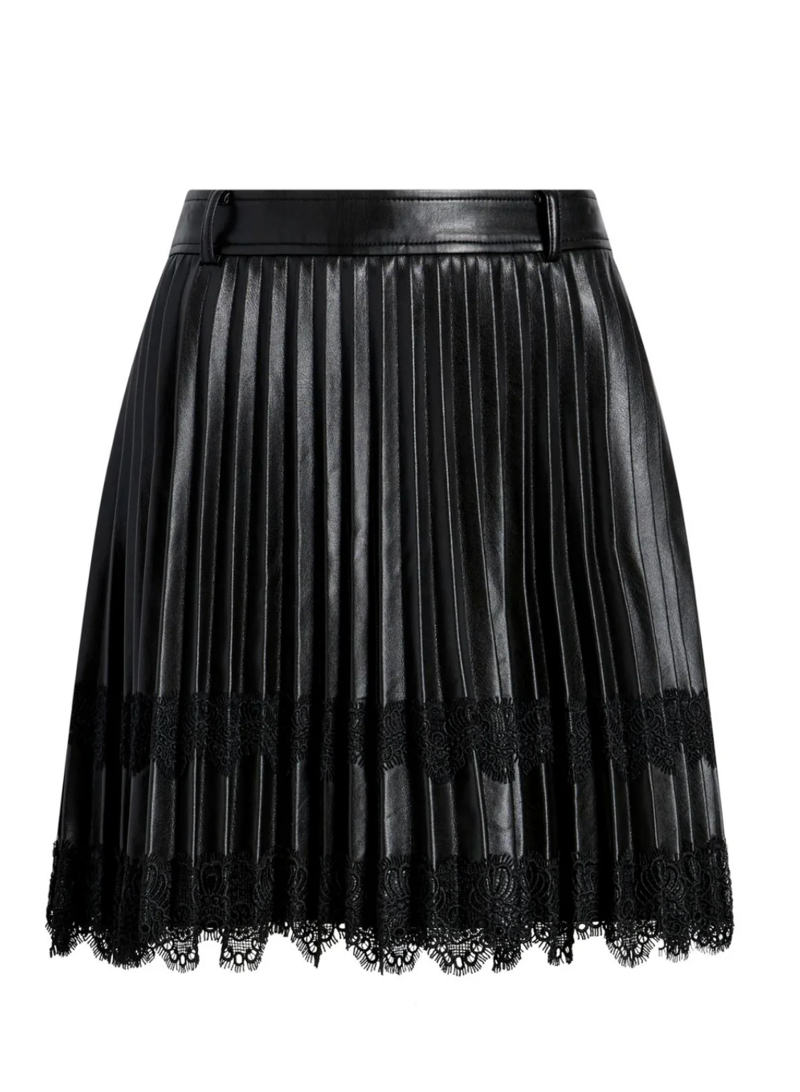 VEGAN LEATHER LANEY SKIRT