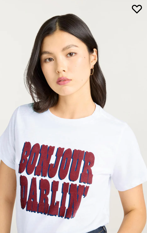 BONJOUR DARLIN TEE