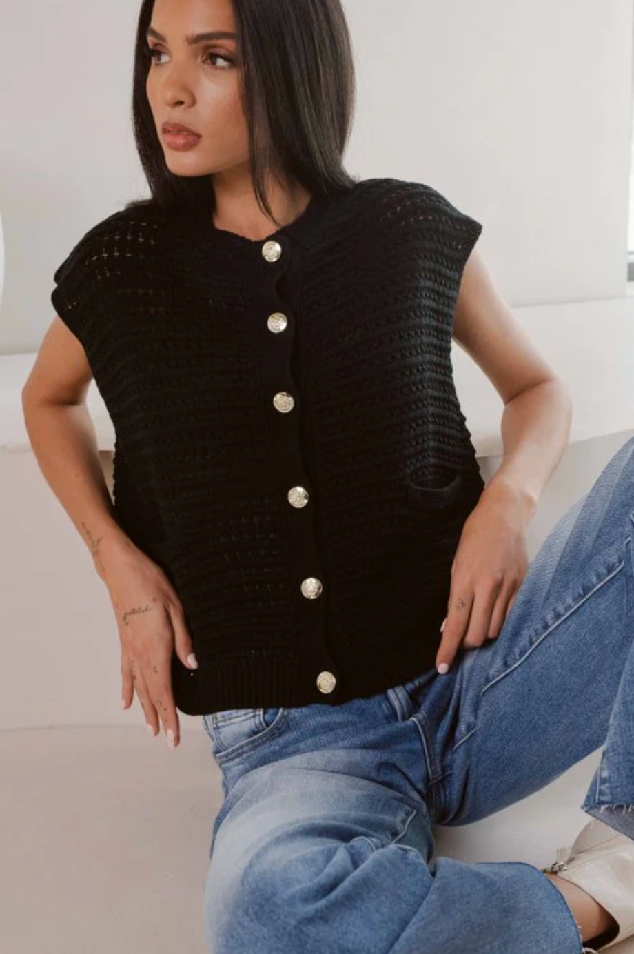 AYLA SWEATER VEST