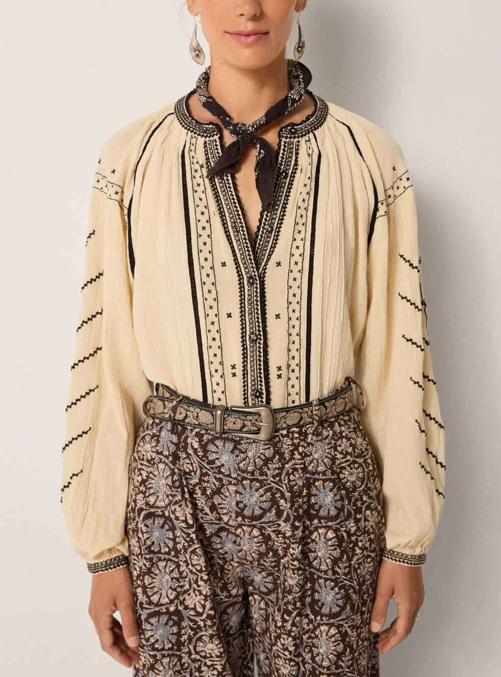 RINGO BLOUSE - PETIT CROIX
