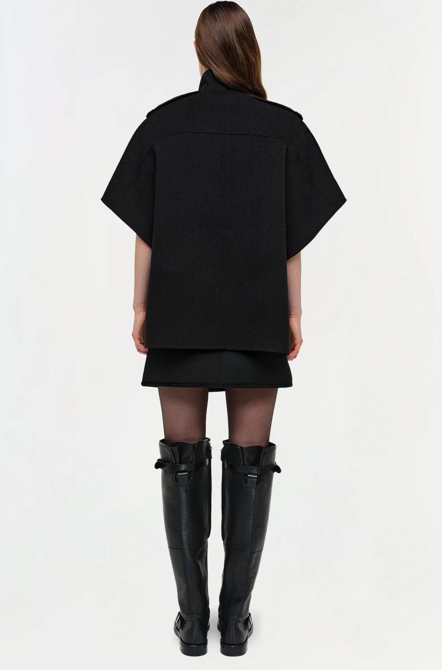 JONES WOOL CAPE JACKET