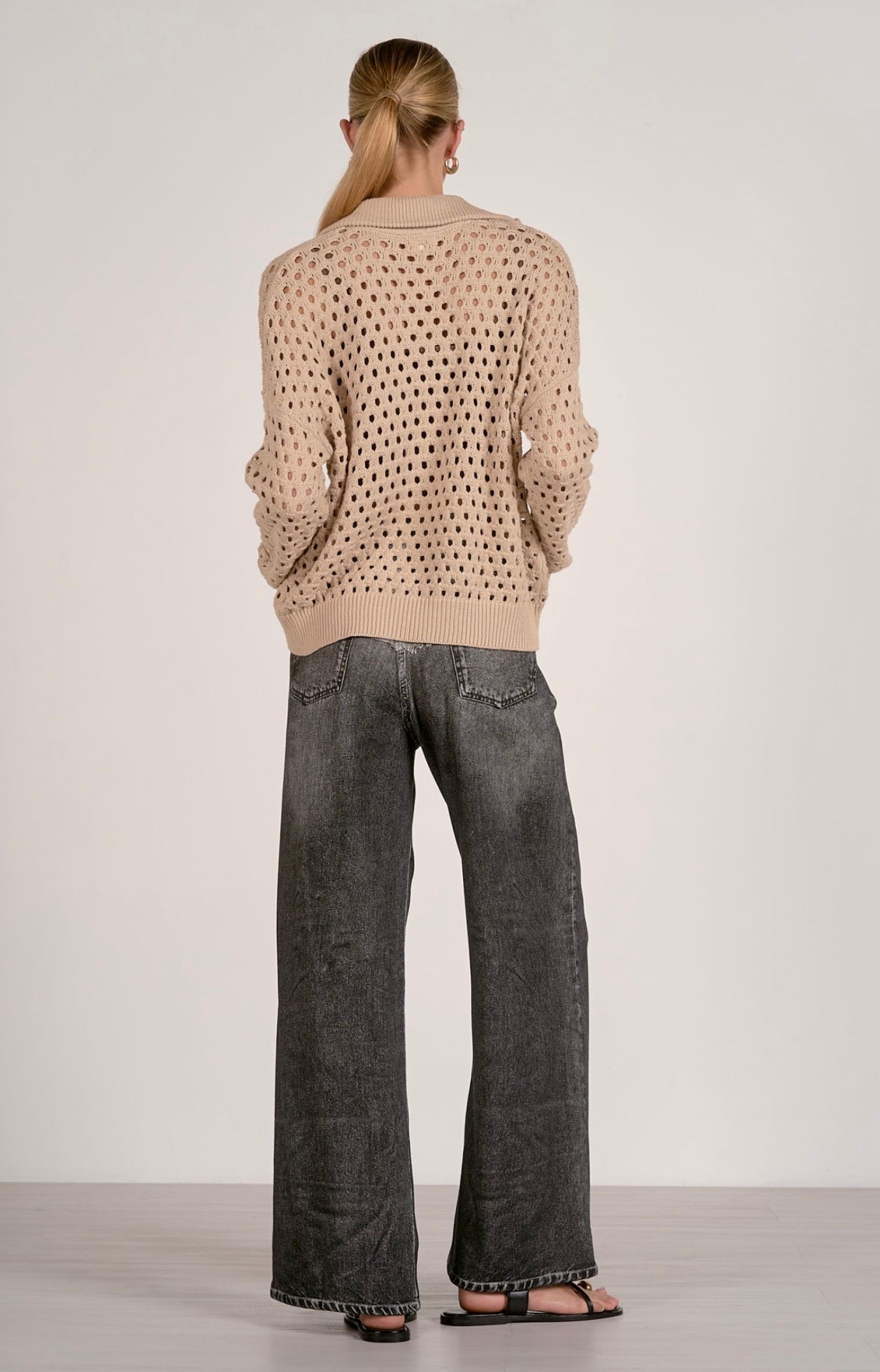 SWEATER OPEN KNIT