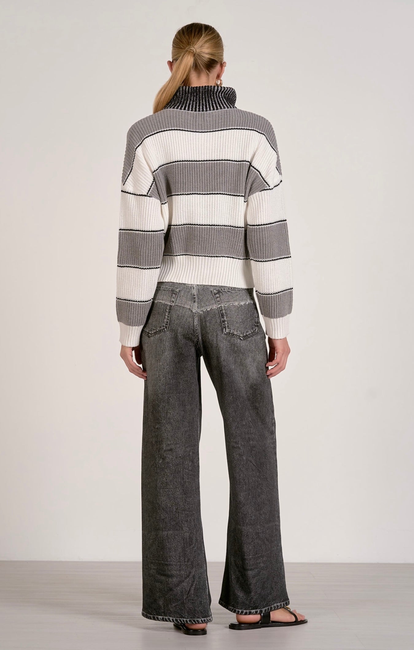 SWEATER HEATHER GREY