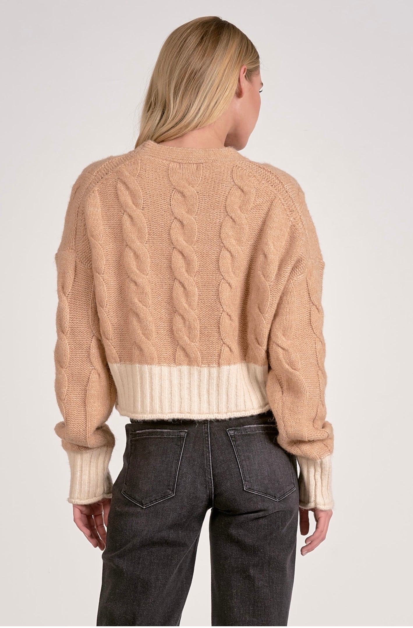 CLARA CAMEL SWEATER