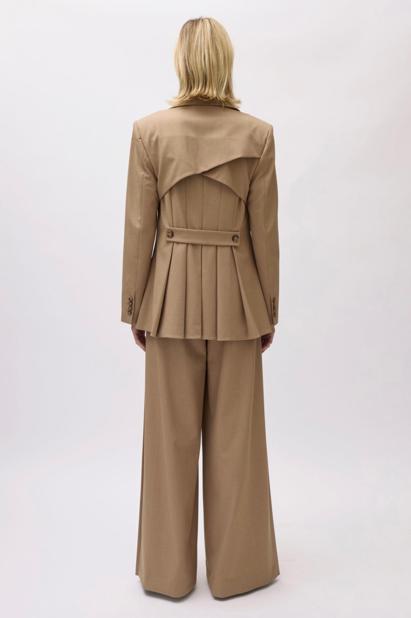 ROMY PLEATED BLAZER & PANT