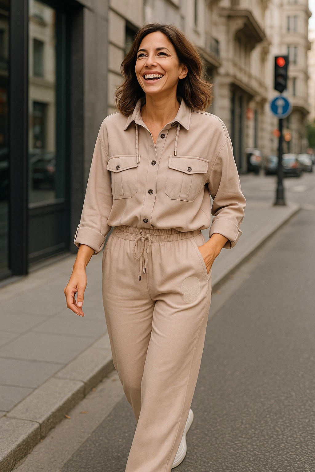 LINEN ROSE SET