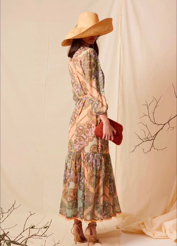 Vestido Aladina Salmón