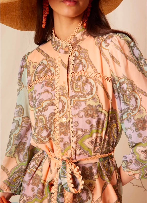 Vestido Aladina Salmón