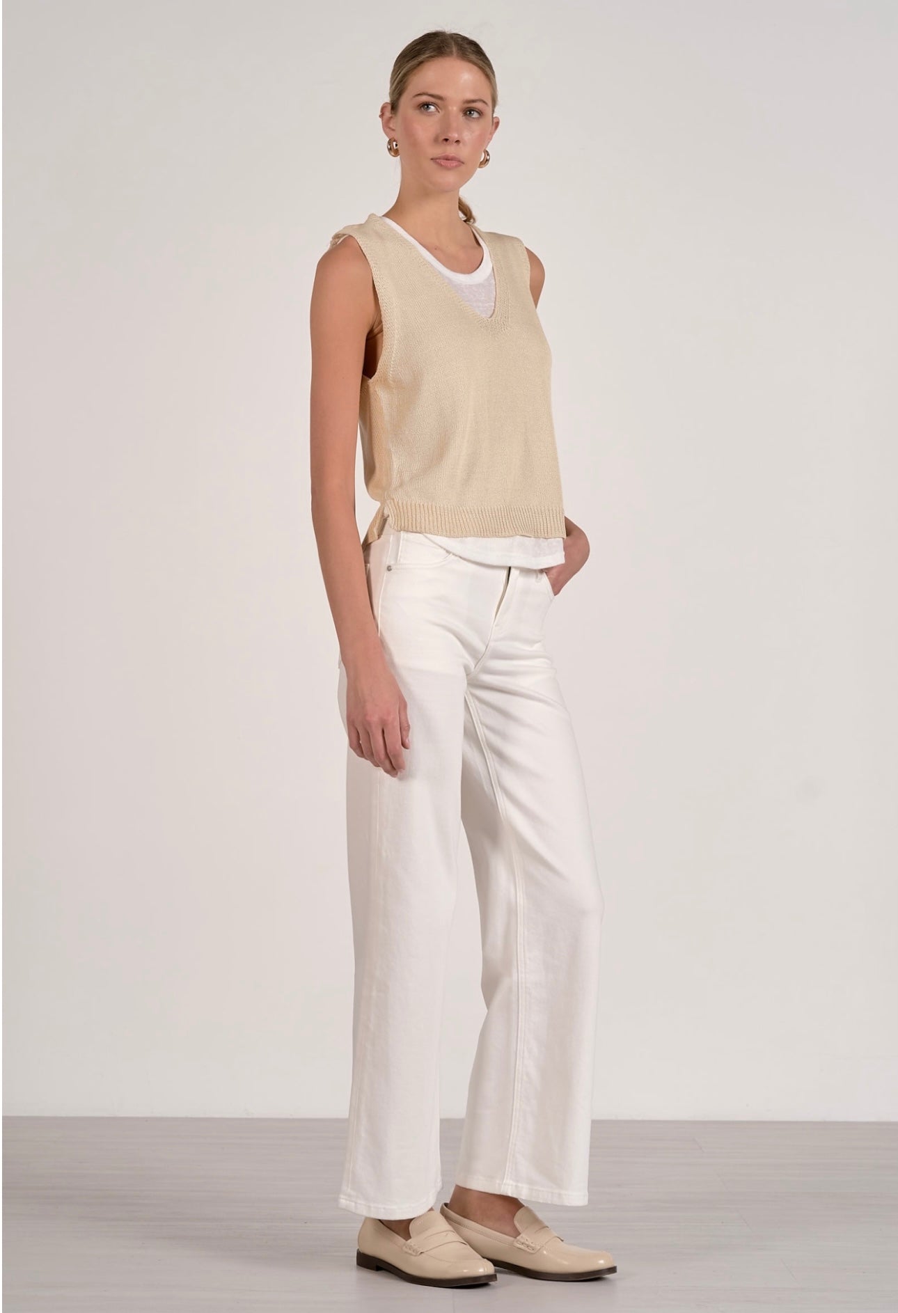 Sweater Slvlss Layer Tee