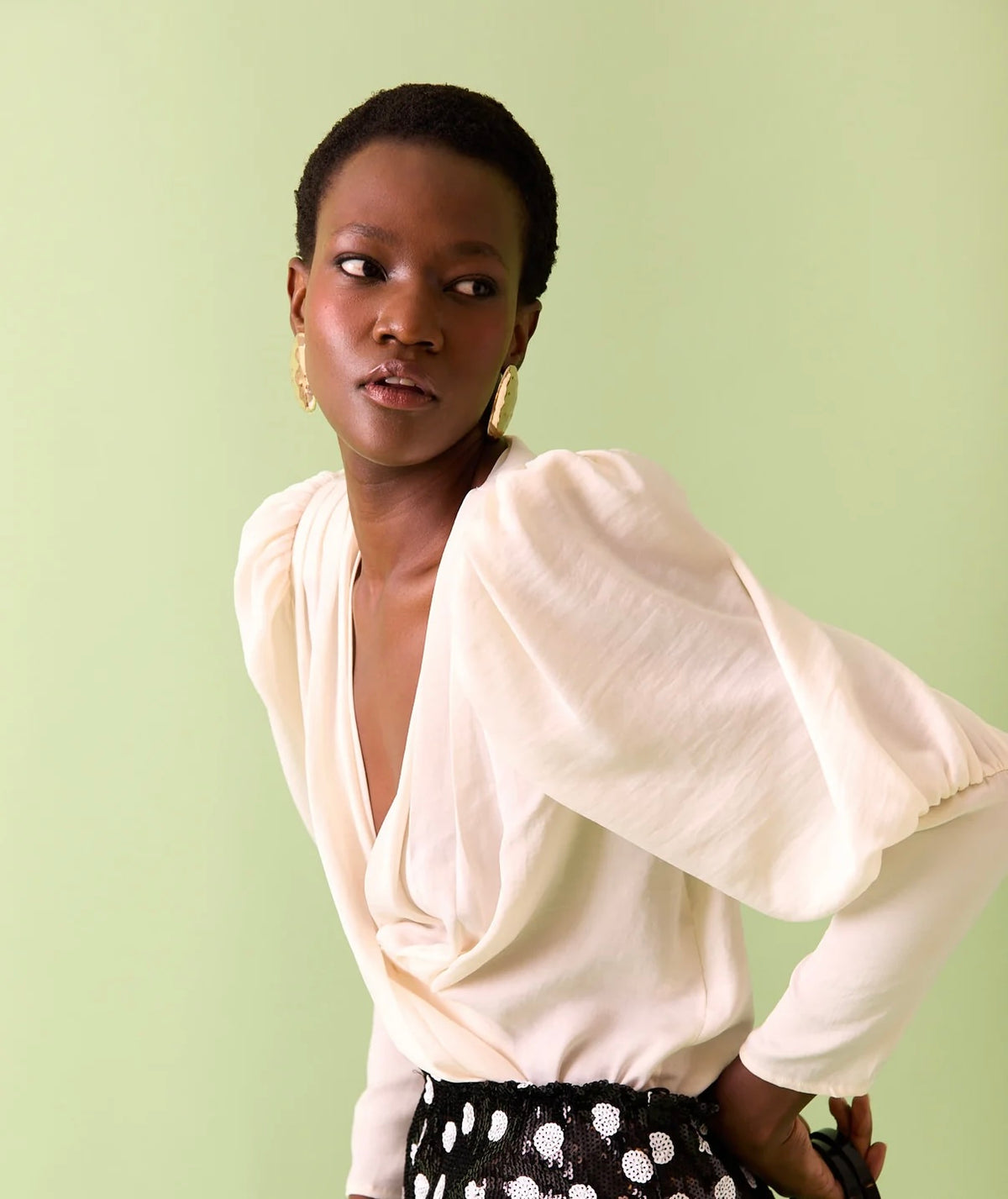 Blusa Graciela Crudo