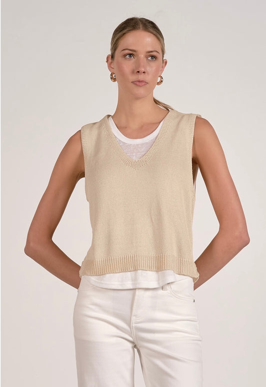 Sweater Slvlss Layer Tee