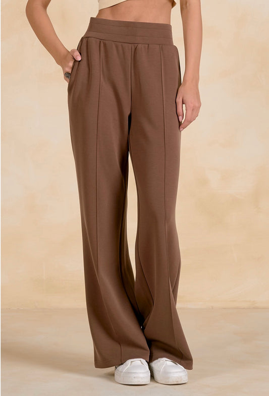 Pant Elastic Brown