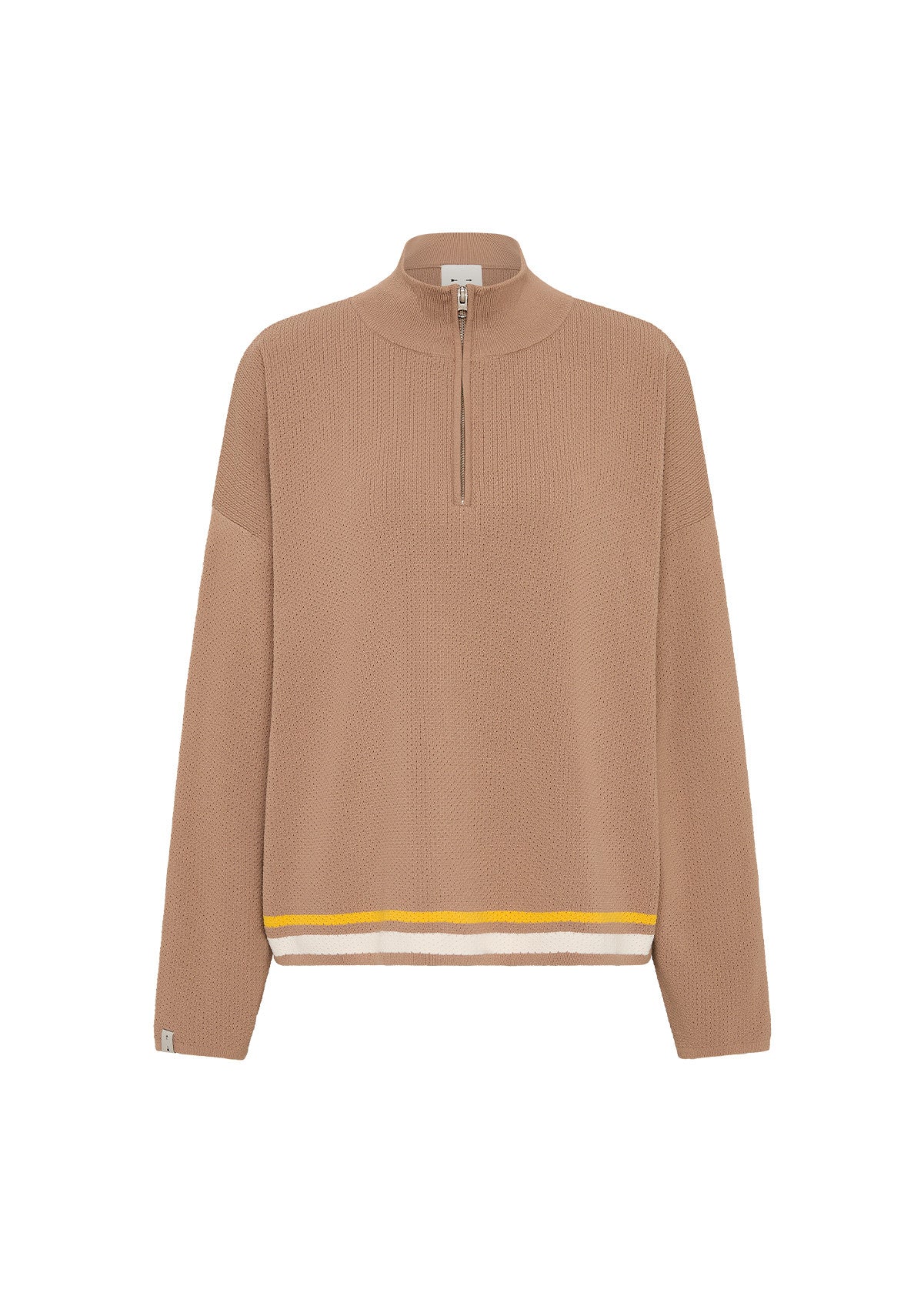 Veneto Carter Knit Zip Top