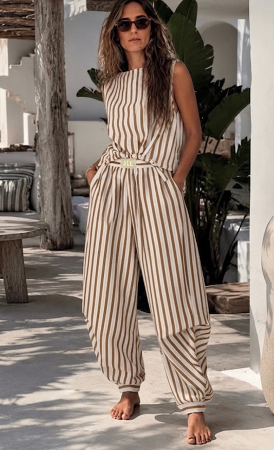 Set JLL Rayas Camel
