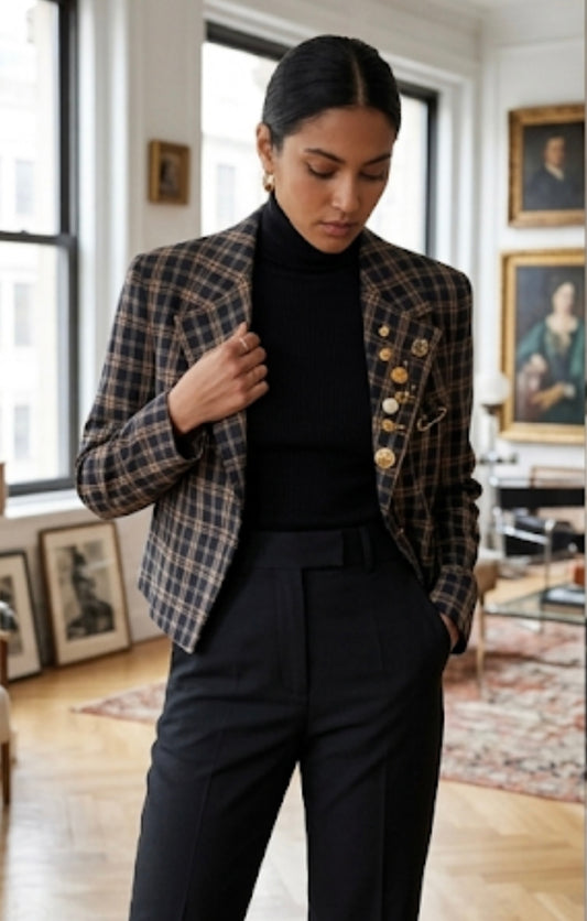 Paris Cropped Suit
