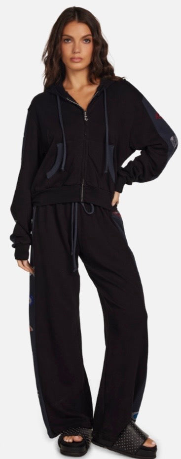 Wide Leg Pant “Crystal Elements”