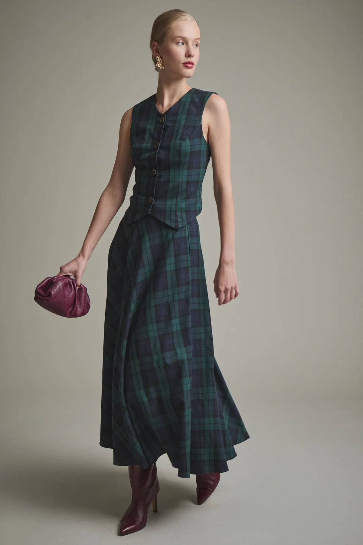 Falda Néstor Verde