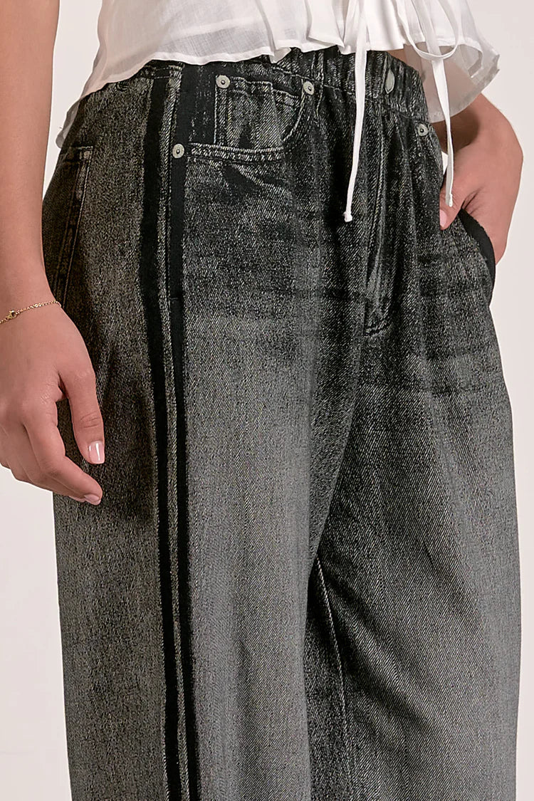 Jojo Denim Track Sweatpants