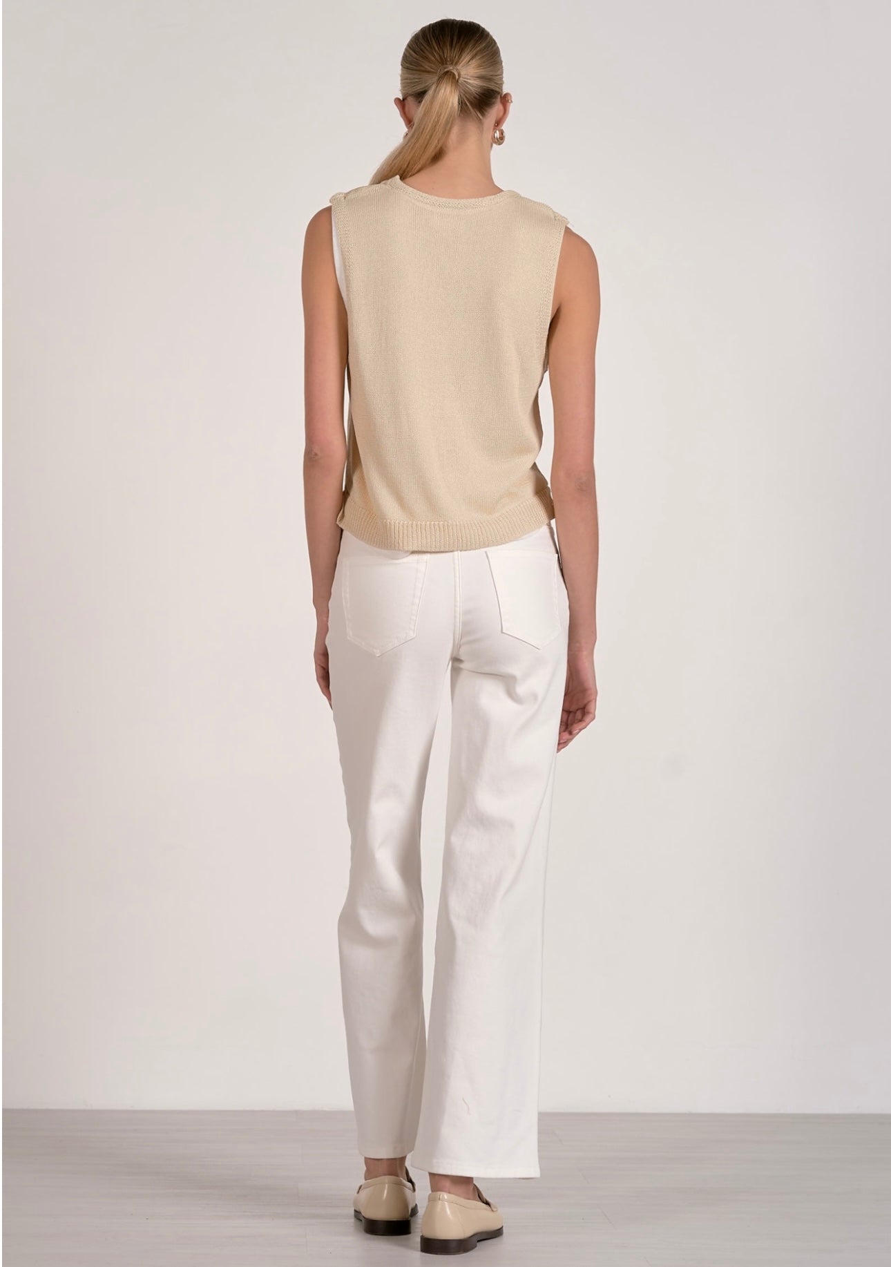 Sweater Slvlss Layer Tee