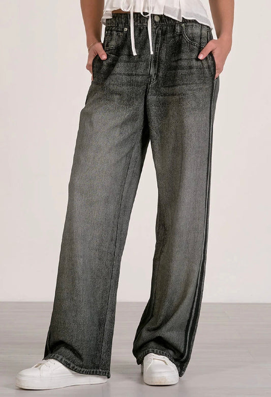 Jojo Denim Track Sweatpants