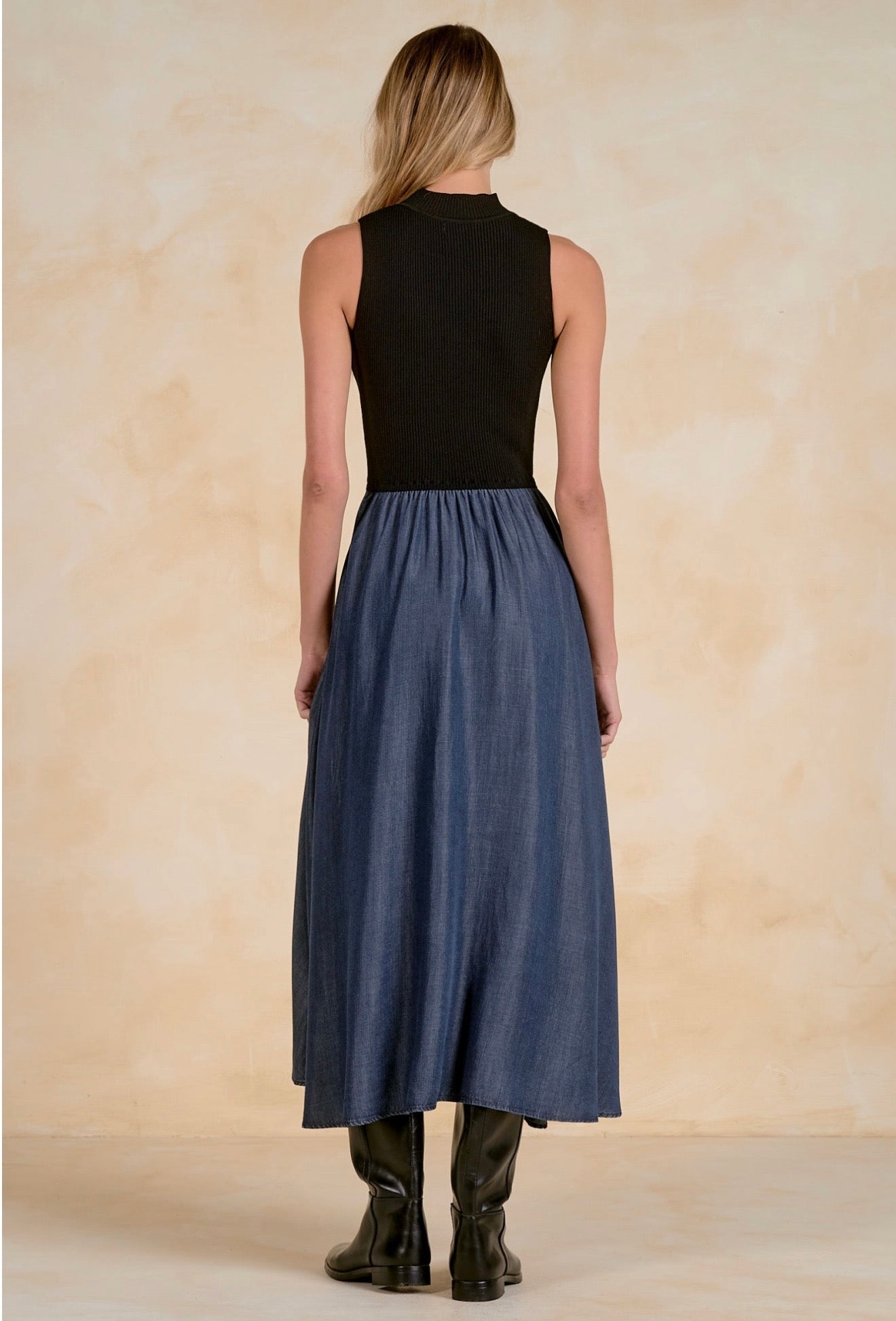 Maxi Mock Navy/Black