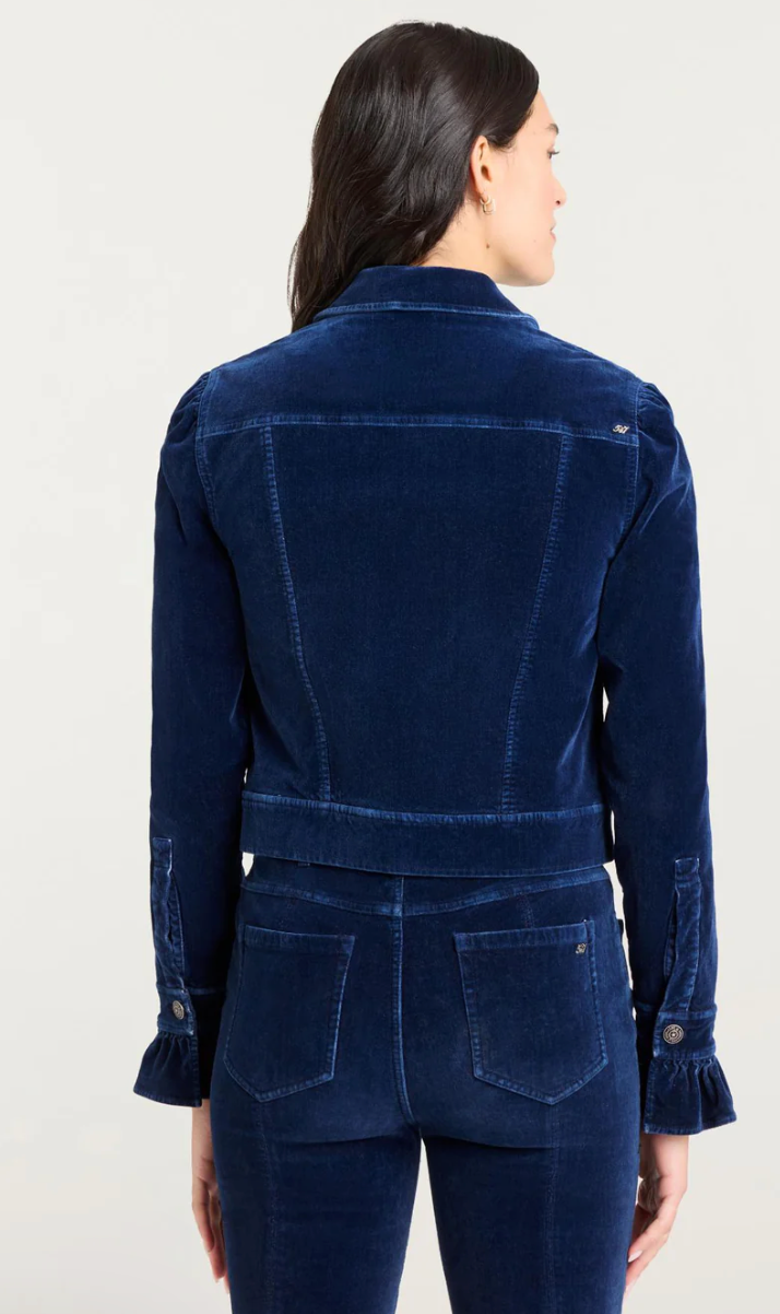 VELVET DENIM DERYN JACKET