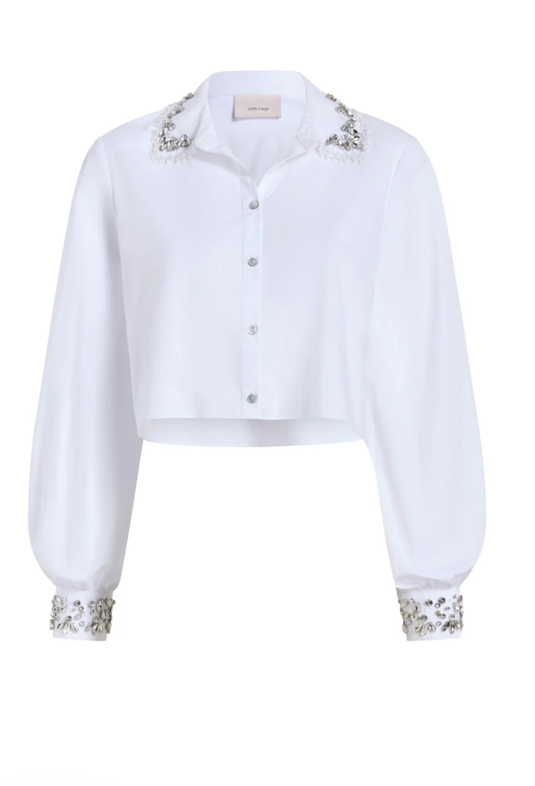 LAYERED GEMSTONE SELINA TOP