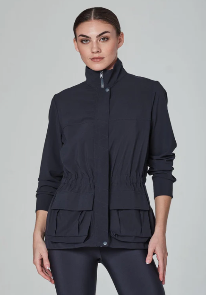 POCKET CHANGE NAVY JACKET