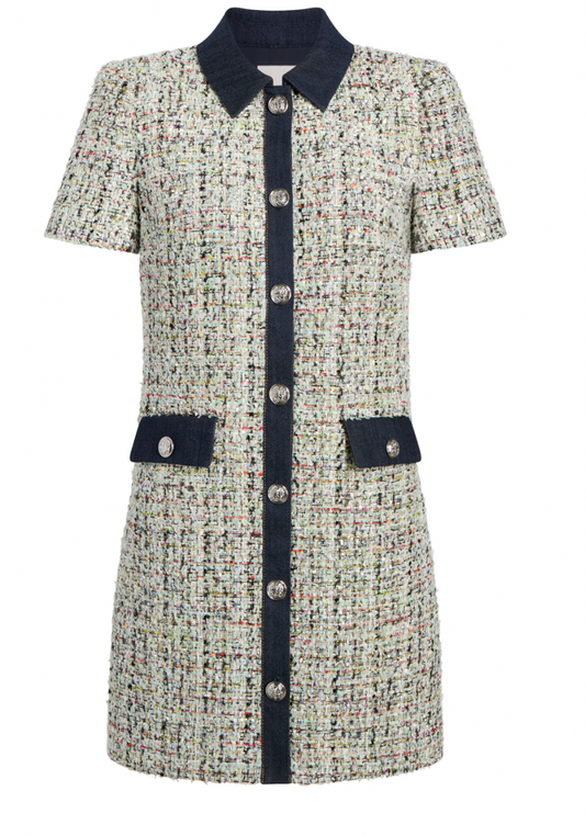 ANYA BOUCLE PAMMY DRESS