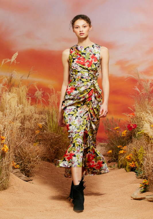 CANYON BLOOM ELVIRA DRESS