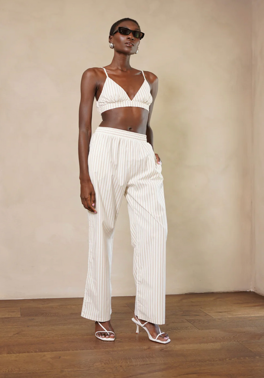 BRIA BRALETTE - IVORY/CAMEL