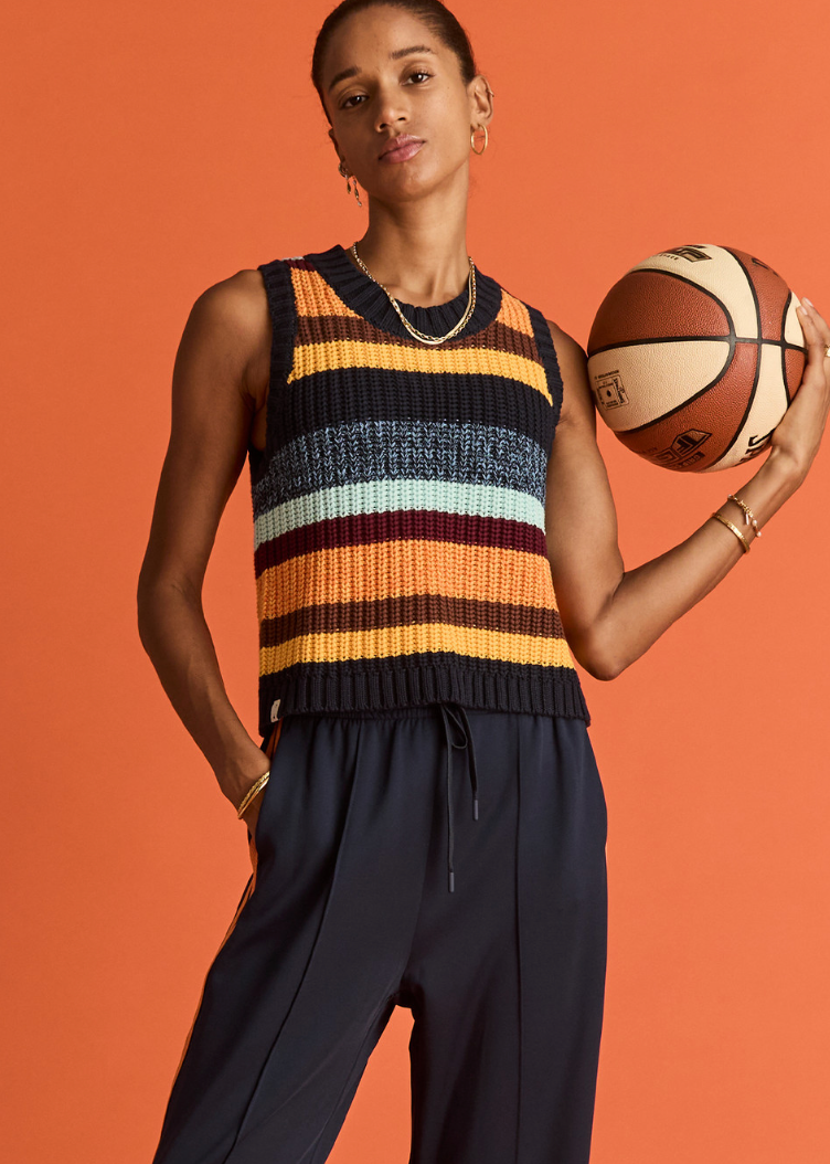 NELSON KNIT CROP VEST