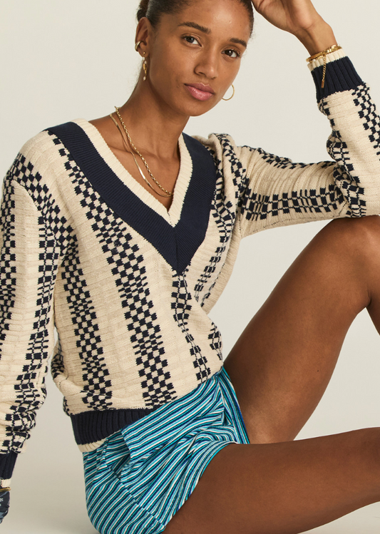 SONNY V NECK SWEATER