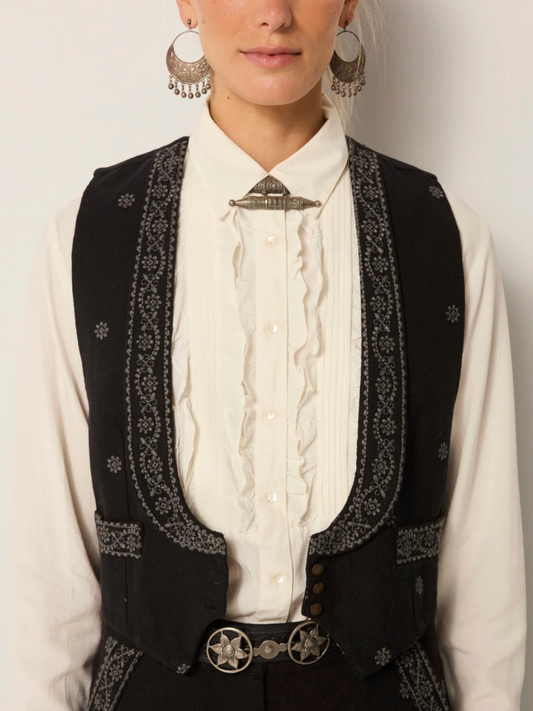 LUPITA VEST CHARRO BLACK
