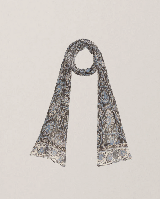 CLAUDE SCARF - BLUE ORCHID