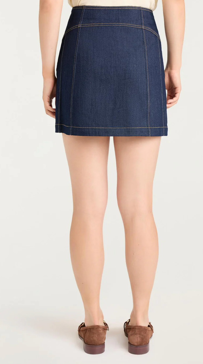 DENIM CLAUDIA SKIRT