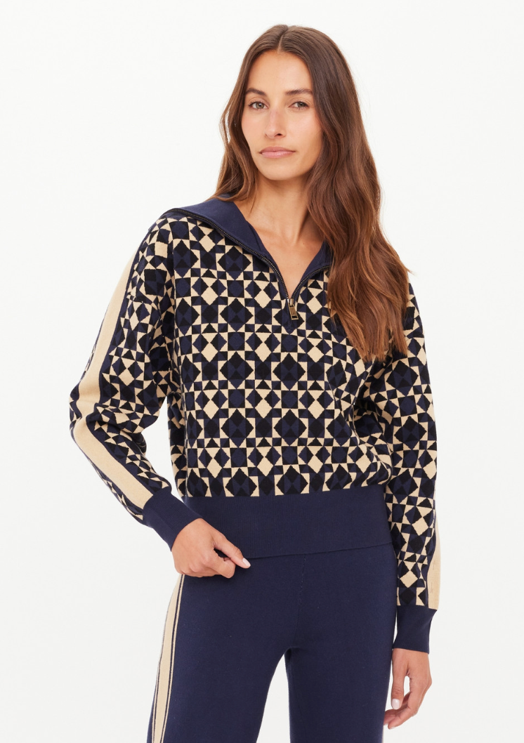 COSMO KAIRO HALF ZIP KNIT