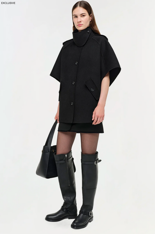 JONES WOOL CAPE JACKET