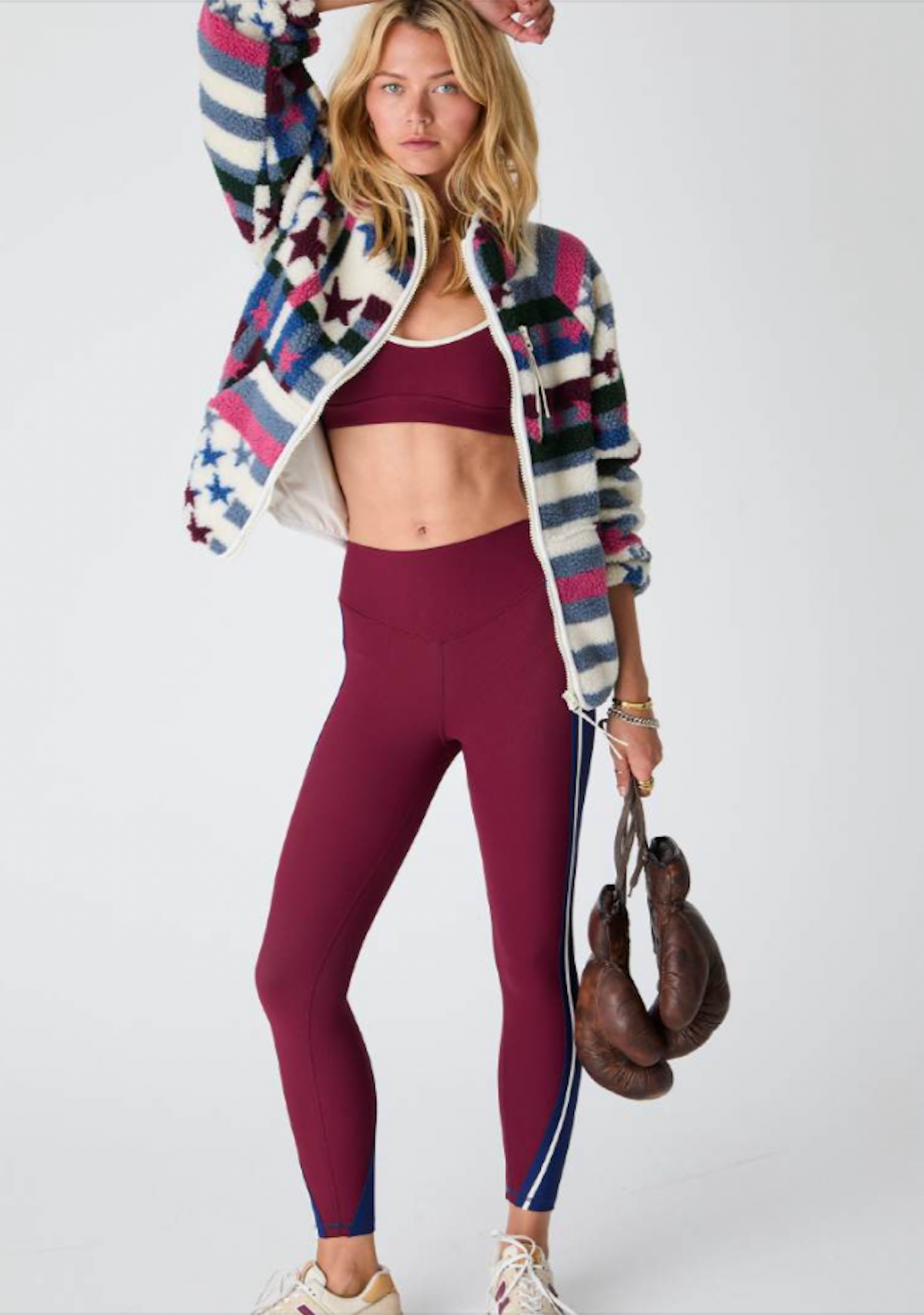 HARLOW FLEECE ZIP THROUGH