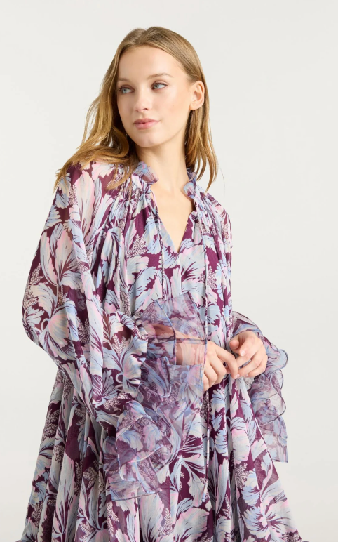 MULTI TULIP CLAIRETTE DRESS