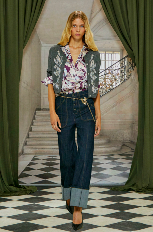 MULTI TULIP ISOLDE CARDIGAN