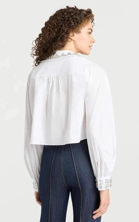 LAYERED GEMSTONE SELINA TOP