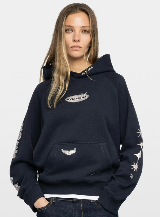 GEORGY EMBELLISHED SWEATSHIRT