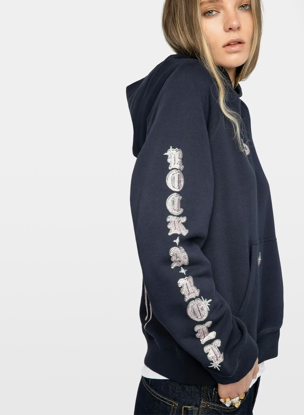 GEORGY EMBELLISHED SWEATSHIRT