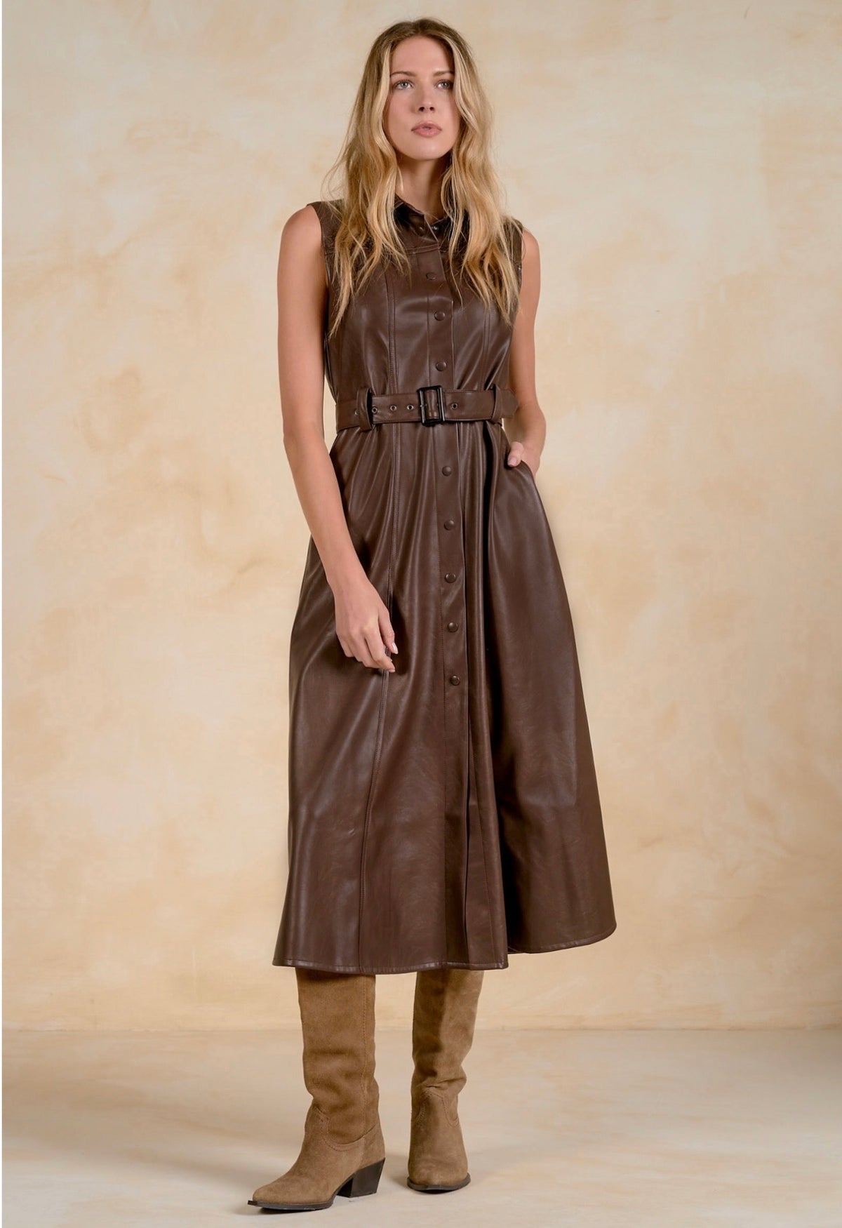 Brown Dress